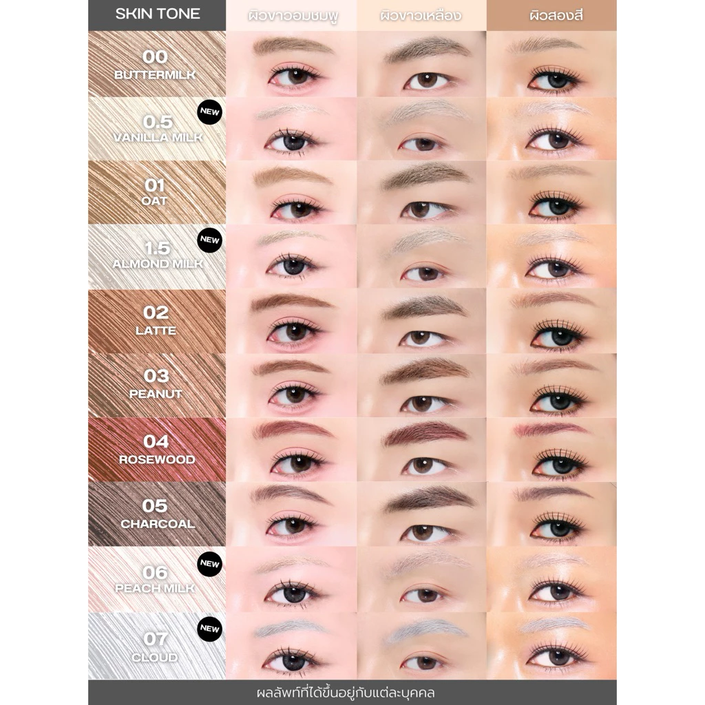 (กด 2 ชิ้น รับโปร 1 แถม 1) KAGE Truebrow Mybrow Mascara มาสคาร่าคิ้วหัวแปรงซิลิโคน ปัดง่าย ไม่ติดเนื้อคิ้ว ติดทน กันน้ำ thumbnail 3