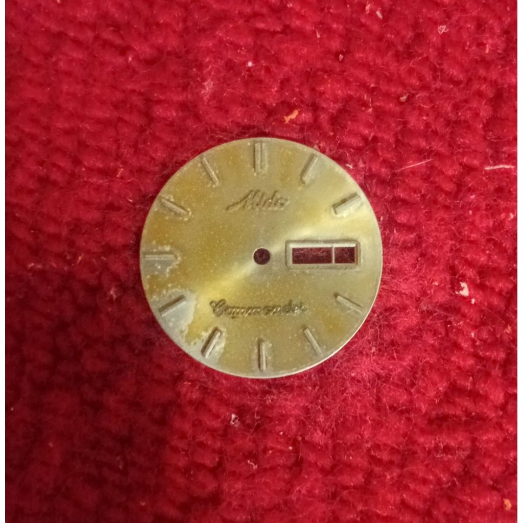 หน้าปัด นาฬิกา Mido commander vintage