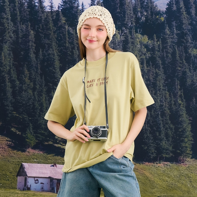 Hidden Folder (Make it easy like a daisy : T Shirt) เสื้อยืด Folders UNISEX คอกลม ใส่สบาย OOTD