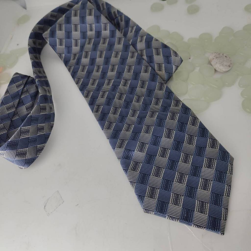 N9 เนคไท Rudolph Valentino 1921 silk 100%