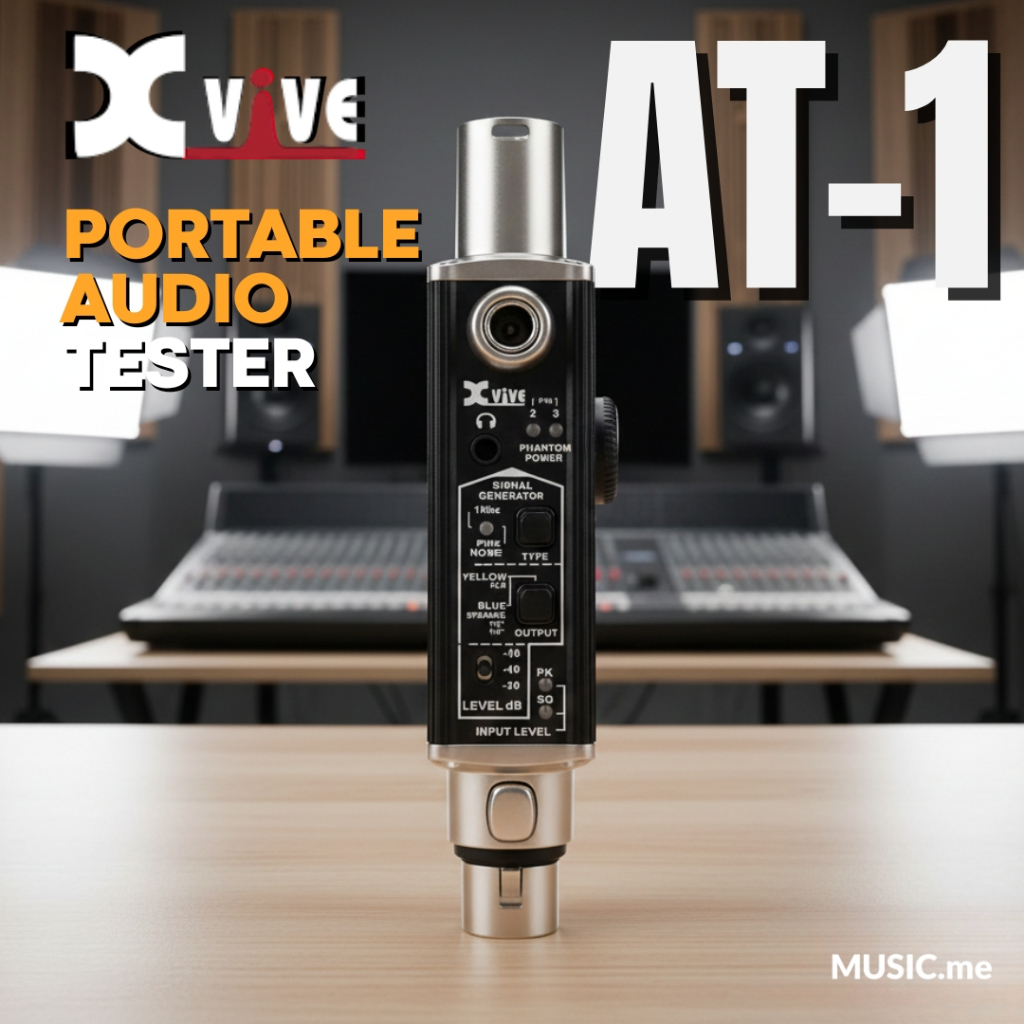 Xvive AT-1 Portable Audio Tester เครื่องทดสอบสัญญาณเสียงแบบพกพา