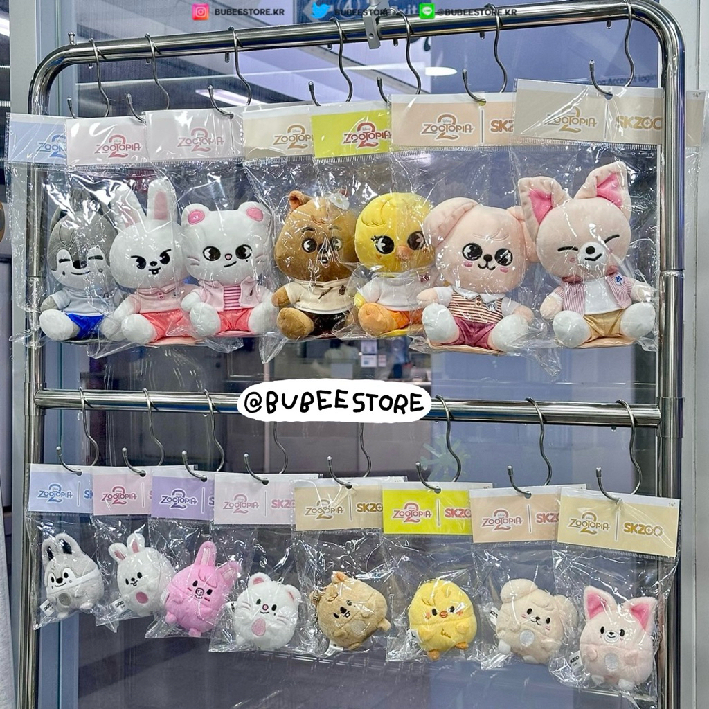 (ใช้โค้ดลด 20% สูงสุด 1000.-) 🛵 มีส่งด่วน พร้อมส่ง  Stray kids - SKZOO X ZOOTOPIA 2  POP-UP Ufufy / Shoulder Plush