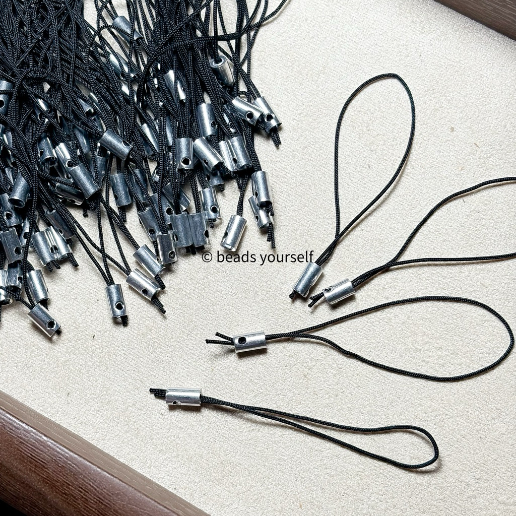 อะไหล่ลูกปัด อะไหล่ทำพวงกุญแจ ที่ห้อยโทรศัพท์ (15ชิ้น)