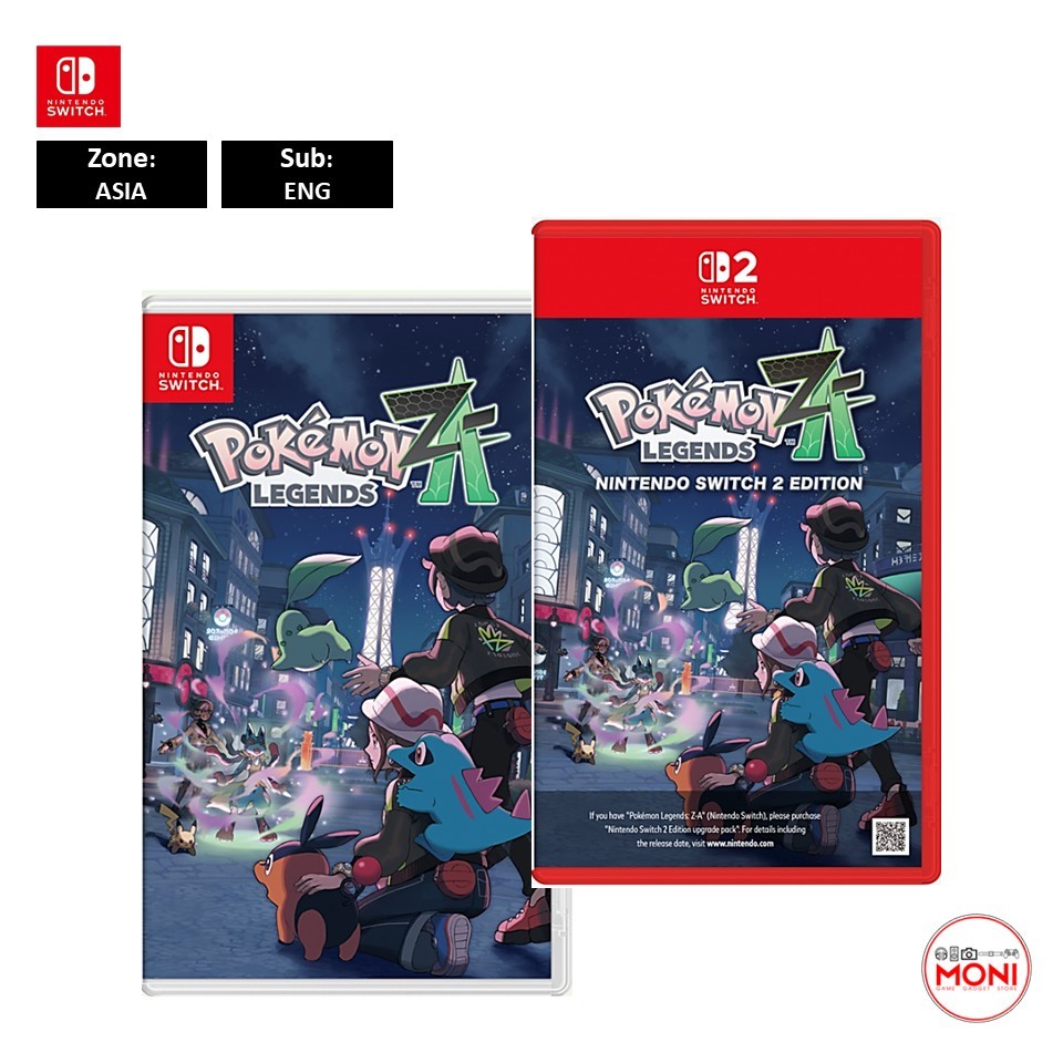 Pokemon Legends Z-A (Asia) (EN) แผ่น Nintendo Switch Games