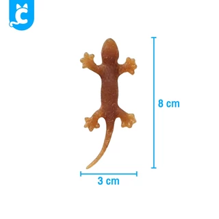 [ส่งฟรี🇹🇭] Fussy Boss ขนมแมว ขนมสุนัข Gecko ขนมไก่นิ่มรูปจิ้งจก 10 ชิ้น ฟัสซี่บอส CleverPet