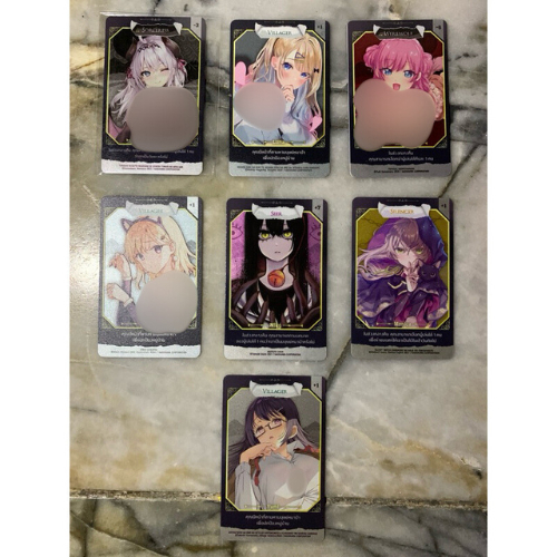 [พร้อมส่ง]Phoenix Next Werewolf Card Vol.2-4การ์ด Luna ลูน่า Akari อาคาริ Arya อาเรีย Monica โมนิก้า