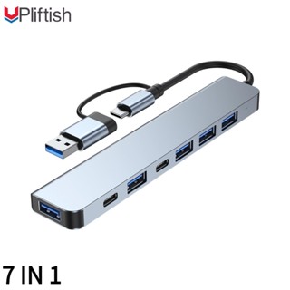 Upliftish USB hub 4/7/8/11 in1 อะแดปเตอร์ฮับ Type-C 5 พอร์ต …