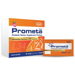 GREATER Prometa L34 ผลิตภัณฑ์อาหารเสริม Probiotic โพรไบโอติก 1 กล่อง 7 ซอง / 30 ซอง