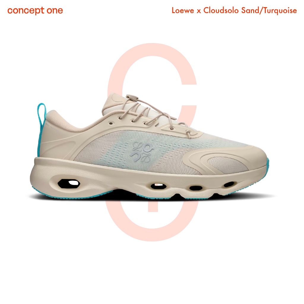 Conceptone Loewe x On Cloudsolo Sand Turquoise (M) รองเท้าผ้าใบ