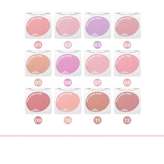 Odbo Iconic Powder Blush 4.2g โอดีบีโอ ไอโคนิค พาวเดอร์ บลัชออน OD1325 (1 ตลับ)