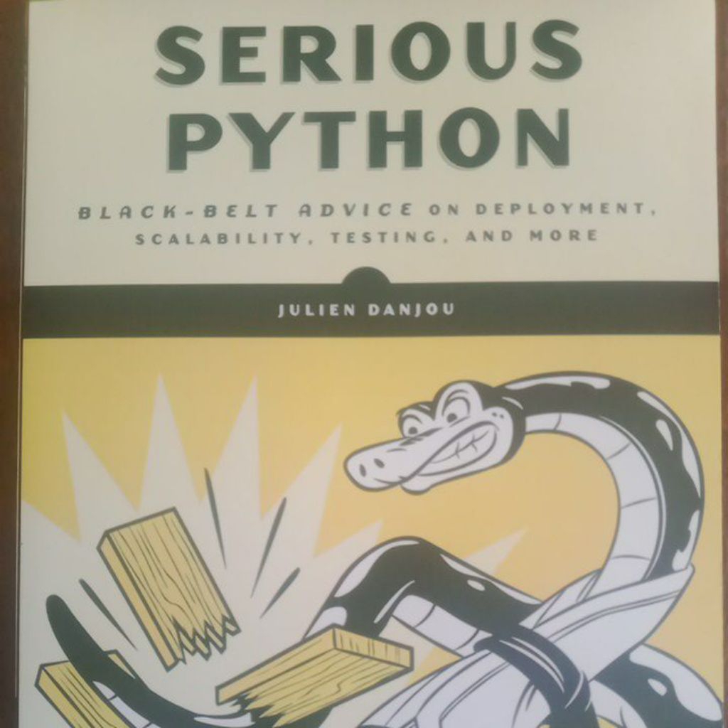 หนังสือ Serious Python หนังสือภาษาอังกฤษ