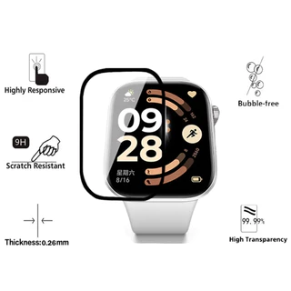 1-5PCS ฟิล์มป้องกัน 3D สำหรับ Xiaomi Redmi Watch 6 5 ป้องกันหน้าจอป้องกันรอยขีดข่วนสำหรับ Redmi Watch 6 5อุปกรณ์เสริม
