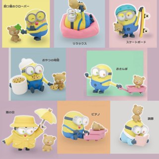 **ของแท้ พร้อมส่ง** กาชาปอง มินเนียน ชุด เวลาดีๆ ของ บ๊อบ แล…