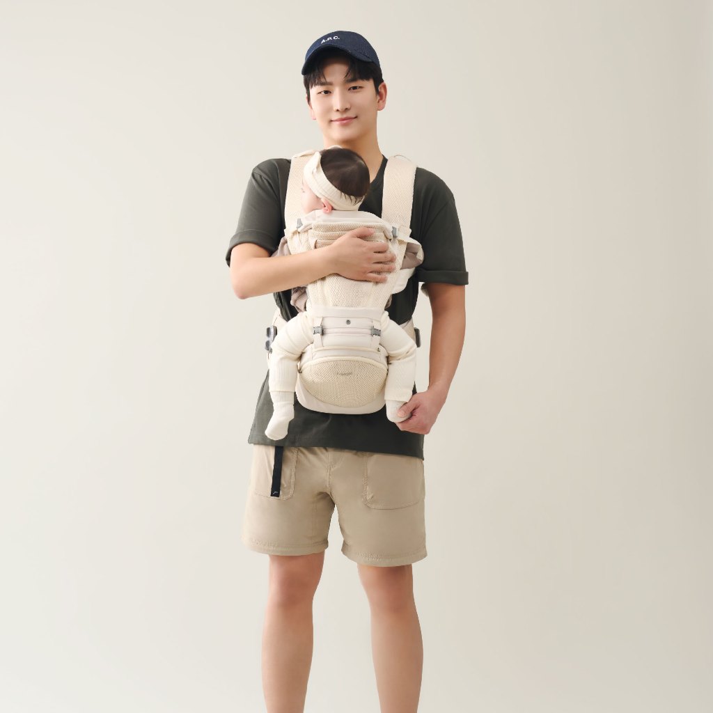 I-ANGEL حامل أطفال DR.DIAL FOLD AIR بمقعد — صورة 8