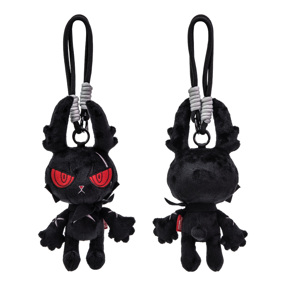 ตุ๊กตาพวงกุญแจ DARK RABBIT WRIST KEYCHAIN DOLL