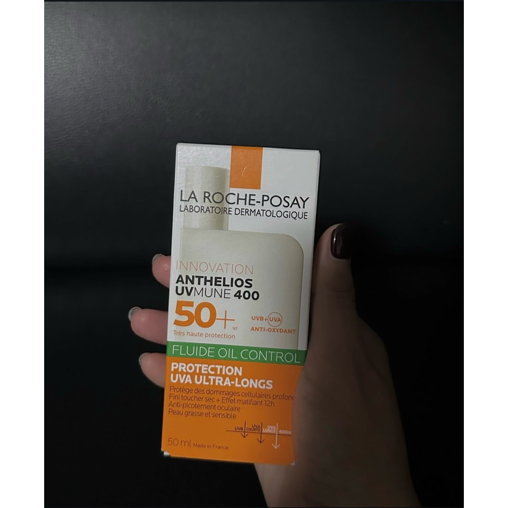 La Roche-Posay sunscreen กันแดดราโลช จากฝรั่งเศส สูตรคุมมัน 50ml.