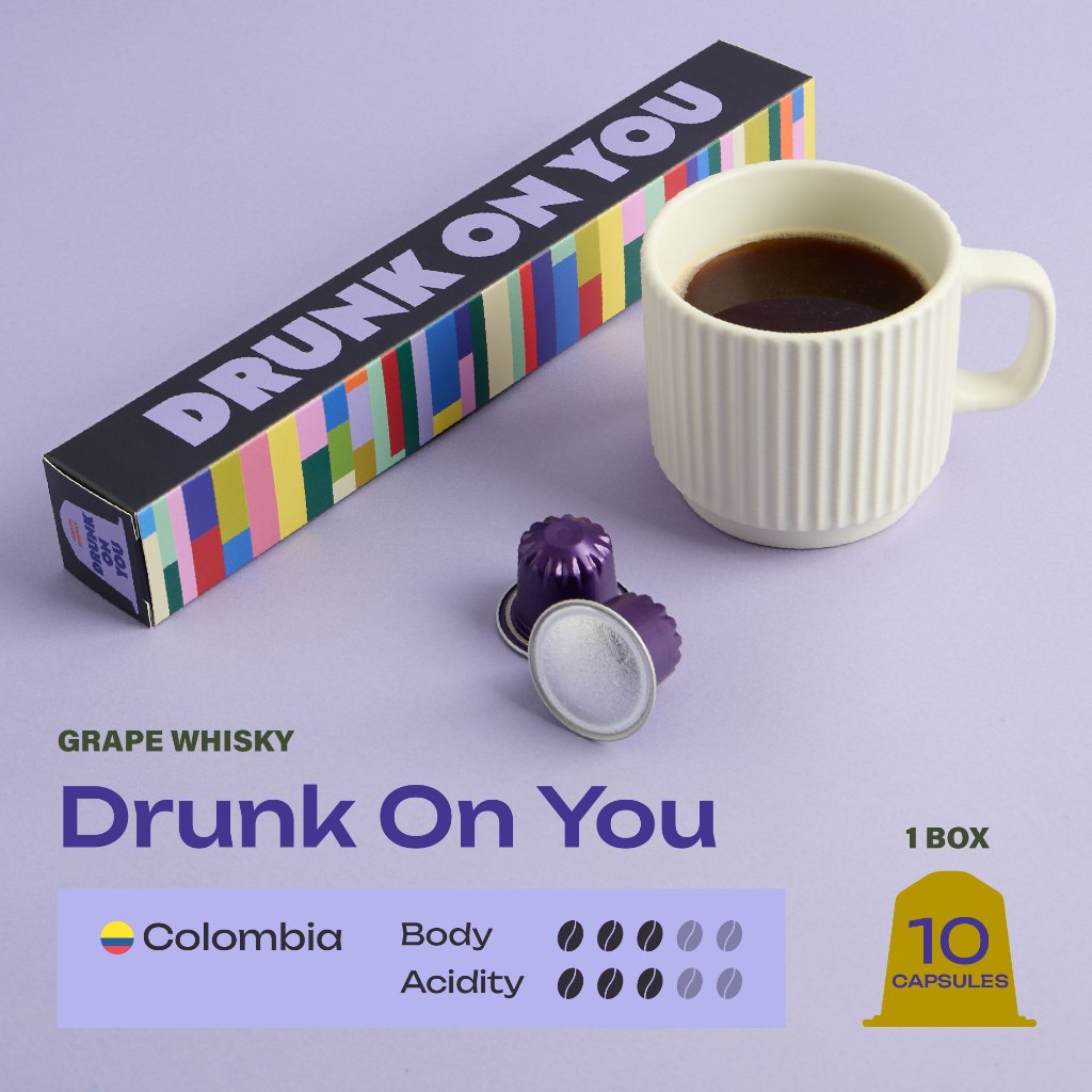Drunk On You | กาแฟแคปซูลระบบ Nespresso® | Coffee Capsules Nespresso® Compatible | OFFDROME