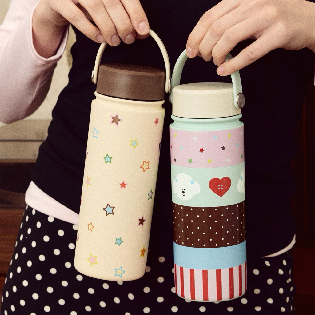 Bringhome Water Bottle Vol.3 กระติกน้ำเก็บความเย็น น่ารัก 550 ML