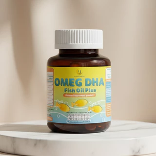 Omeg DHA From Fish Oil Plus ผลิตภัณฑ์เสริมอาหาร โอเม็ก ดีเอชเอ จากน้ำมันปลา พลัส