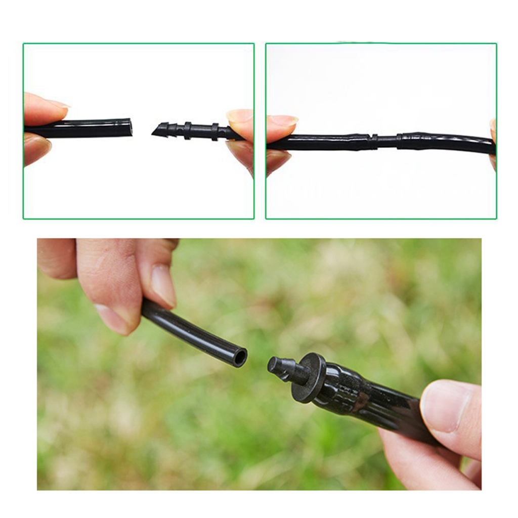 AgriConnect ข้อต่อสายไมโคร 8/11 4/6 mm  สำหรับต่อสายไมโคร ระบบรดน้ำ ต่อมินิสปริงเกอร์ ราคา ถูกที่สุด ดีลบีเคเค แกลเลอรีภาพที่ 3