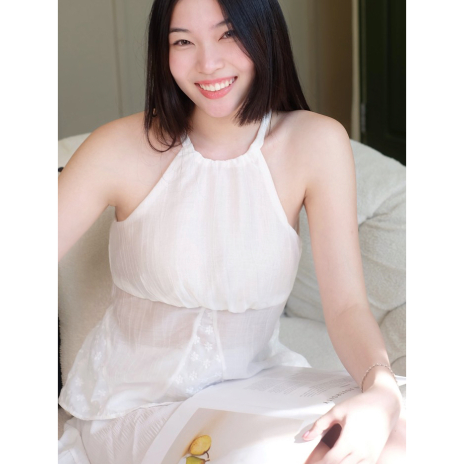 [lilyandlace_bkk] – Lily grace เสื้อคล้องคอ ผ้าสลาฟ เสื้อผ้าแฟชั่นผู้หญิง ลุคสาวหวาน – โปรปัง