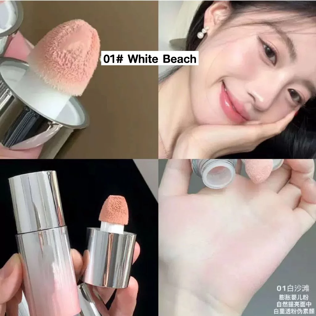 HERORANGE Liquid Blush Stick หัวฟองน้ำ กันน้ำ ติดทน thumbnail 5