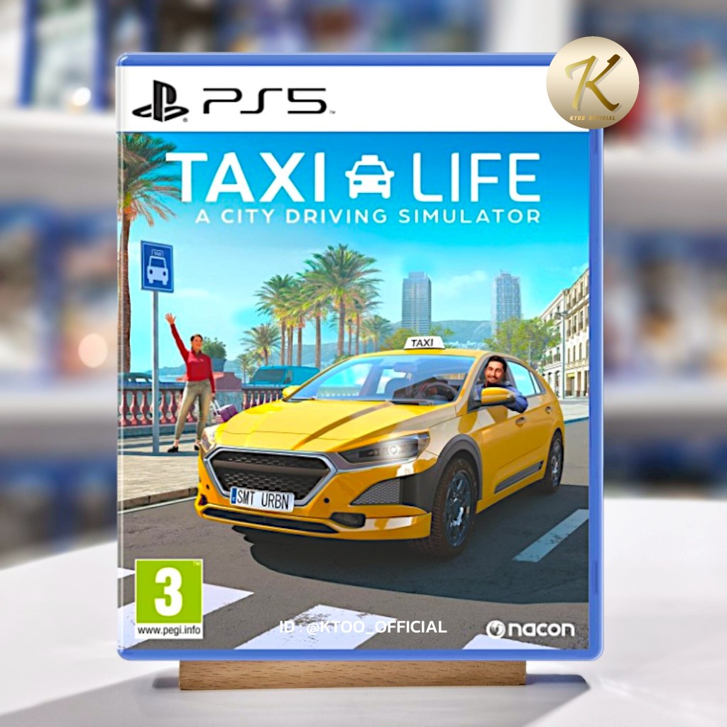 แผ่นเกมส์ PS5 : Taxi Life A City Driving Simulator (เกมขับแท็กซี่) 📍(มือ1 / มือ2) สินค้าพร้อมจัดส่ง 
