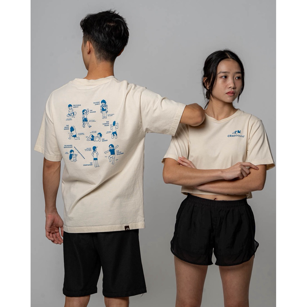 Community Tee & Crop from Cragbound เสื้อยืด ปีนผา รูปที่ 4