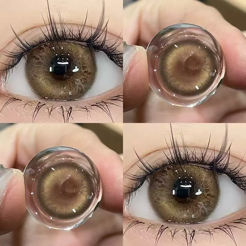 (COD)0.00-2.50คอนแทคเลนส์สี 1 คู่ คอนแทคเลนส์ คอนแทคเลนส์เกาหลี คอนแทคเลนส์รายวัน คอนแทคเลนส์ mini คอนแทคเลนส์สายตาสั้น