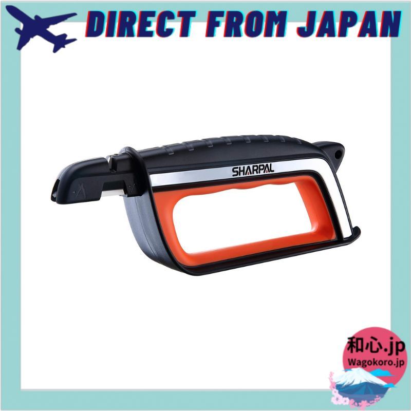 SHARPAL 103N All-in-One Knife & Garden Tool Blade Sharpener, Sharpens and Hones Pruning Shears, Scis