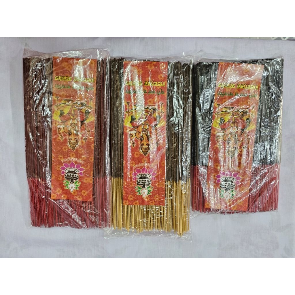 ธูปแขกดำ หอมยาวนาน ธูปอินเดีย แพ็คใหญ่ ห่อใหญ่_Big pack Incense sticks