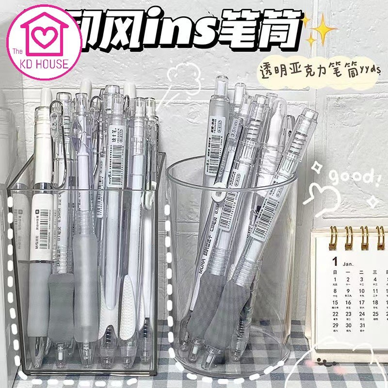 กล่องใส่ปากกาอะคริลิก ที่ใส่ปากกาอะคริลิค Acrylic Box/กล่องใส่ปากกา พลาสติก