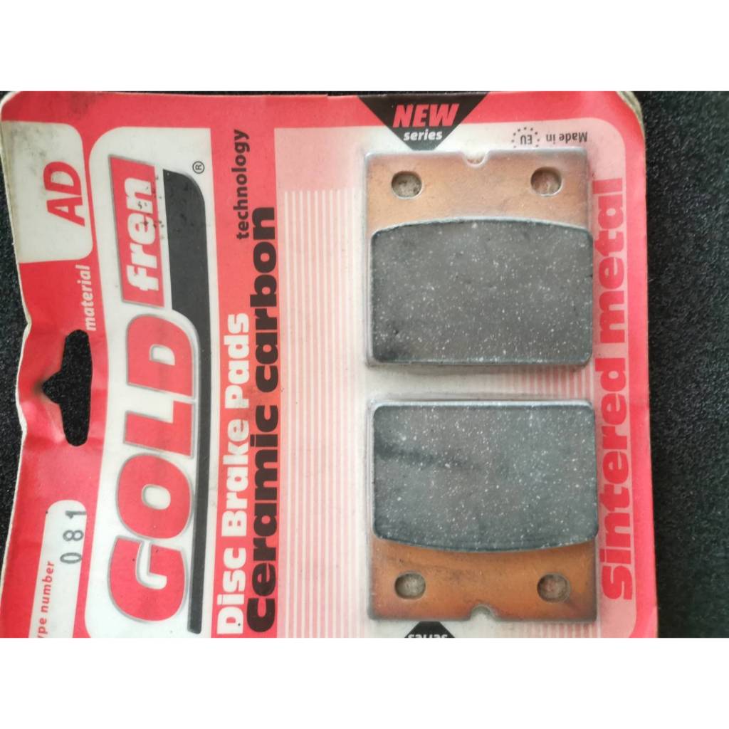 ผ้าเบรค Goldfren No.81 สำหรับ BMW K75 K100 R100 K1100 R45 R65 R80