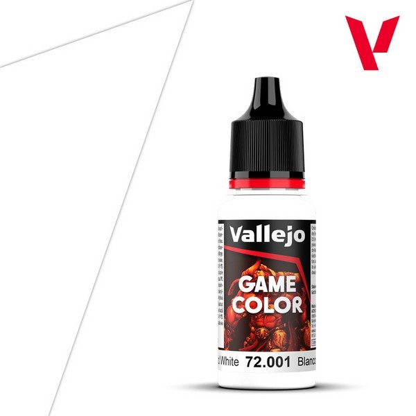 Vallejo Game Color 72.001 Dead White 18 ml 8429551720014 (สี)