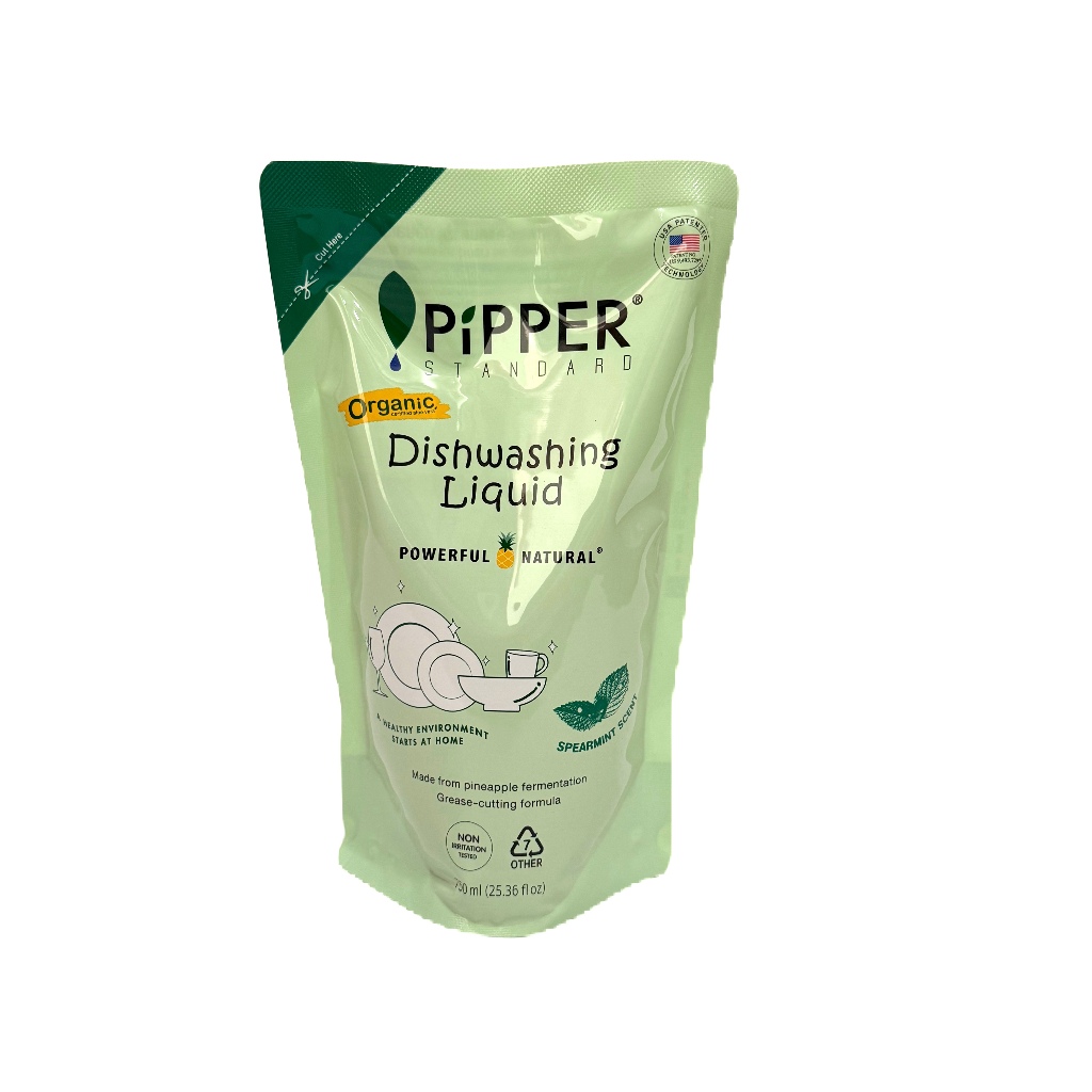 PIPPER STANDARD น้ำยาล้างจาน กลิ่นสเปียร์มินต์