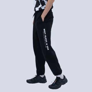 BODY GLOVE SC Essential Joggers 2025 กางเกงขายาว ผู้ชาย-ผู้หญิง สีดำ