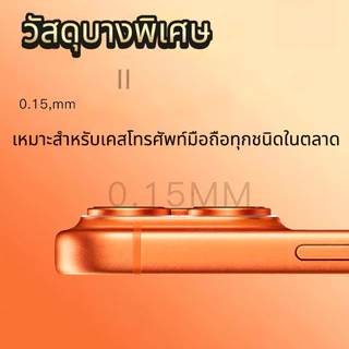 TPE ฟิล์มกันรอย ฐานกล้อง For iPhone 17promax 17pro 17 air ใส / ด้าน Cemera Lens Protection