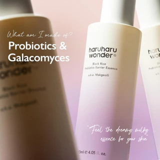 (Set 2 ชิ้น) haruharu wonder Black Rice Probiotics Barrier Essence. 120ml.
