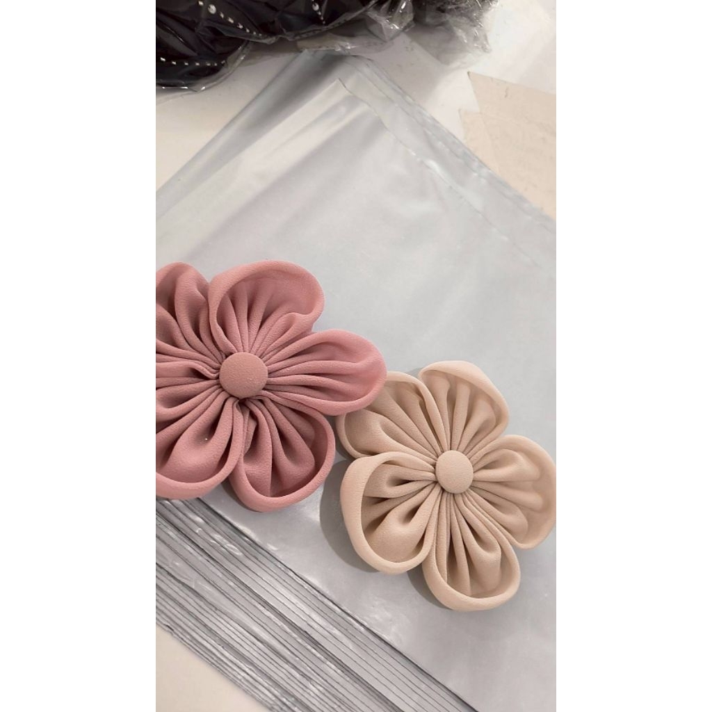 ดอกไม้ติดผ้าคลุม ดอกไม้ติดฮิญาบ สินค้ามาแรง🔥 - รูปที่ 3