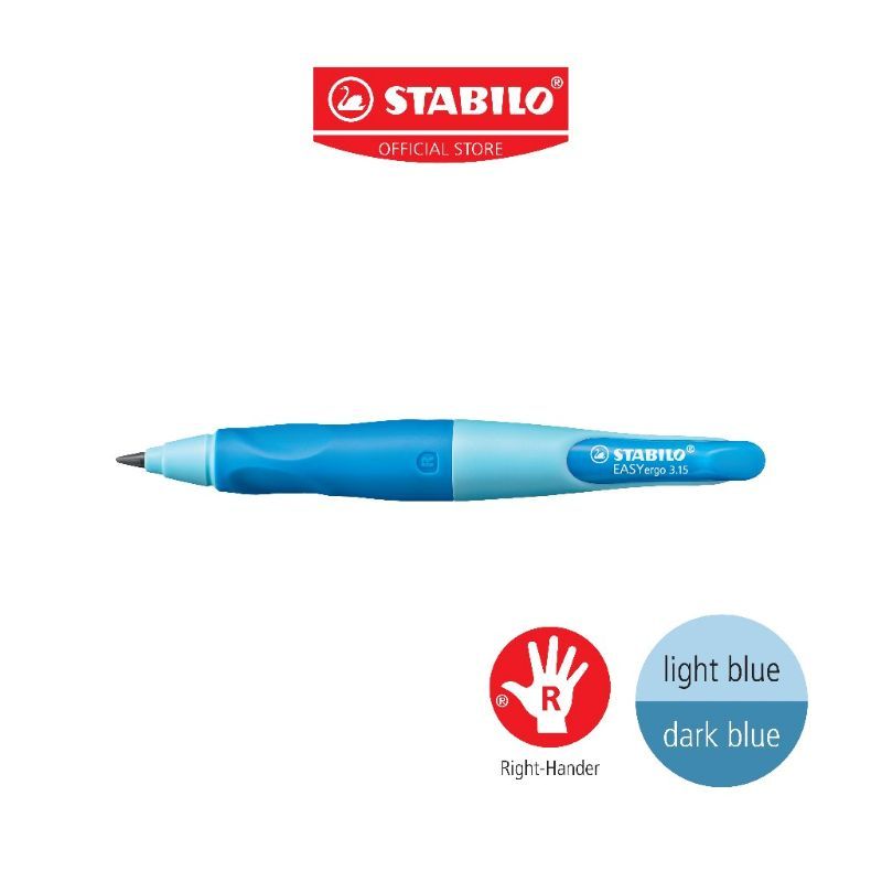 STABILO EASYergo ดินสอกด ดินสอหัดเขียน ขนาดไส้ 3.15 มม.