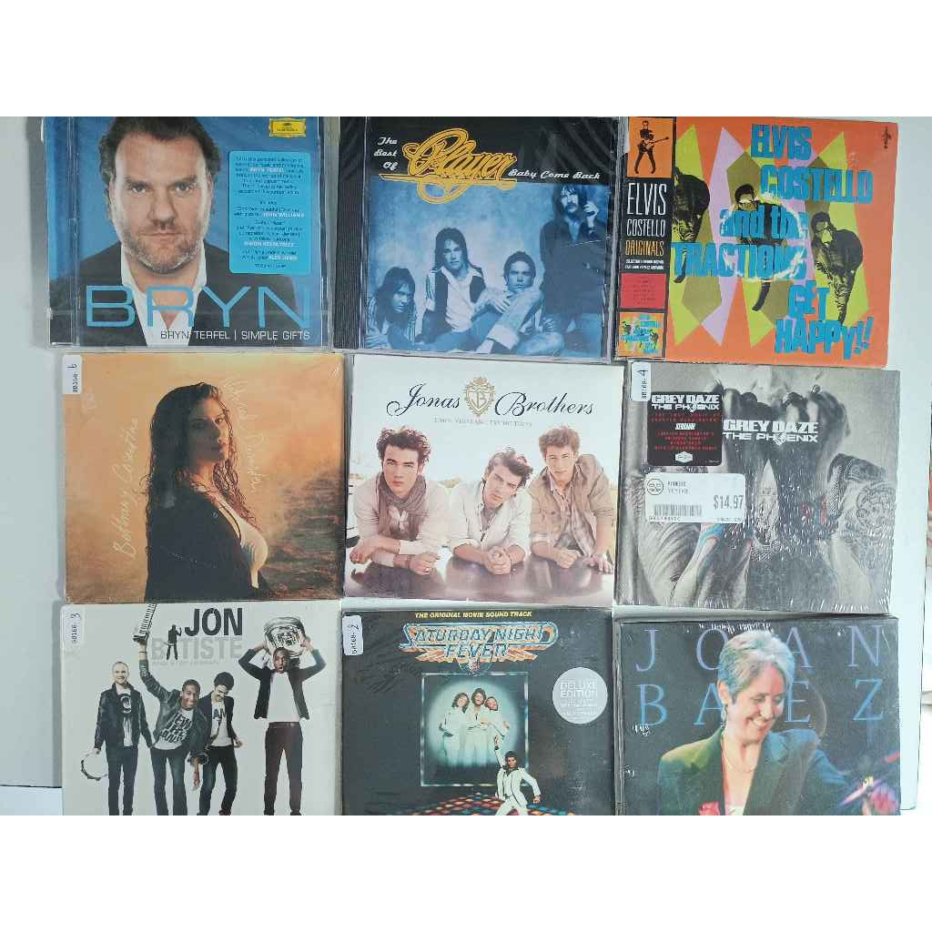 50 อัลบั้มที่แตกต่างกัน CD MUSIC  1-50  BB168