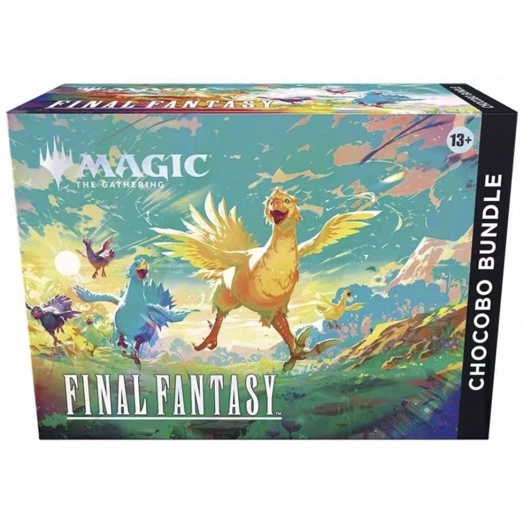 Magic The Gathering Card Box FINAL FANTASY Chocobo Bundle ของสะสม