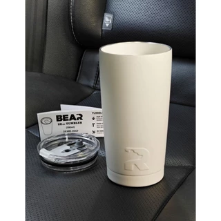 แก้ว BEAR CERAMIC COATING 20oz มีบริการสลักชื่อ 304สแตนเลส 2 ชั้น เก็บอุณหภูมิร้อน/เย็น