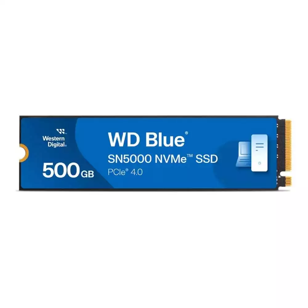 WD BLUE SN5000 500GB M.2 2280 NVMe Gen4 (WDS500G4B0E-00CNZ0) (5Y) MS6-000263