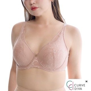 Wacoal Curve Diva บรามีโครงเก็บกระชับ สาวคัพใหญ่ รุ่น WB7999…