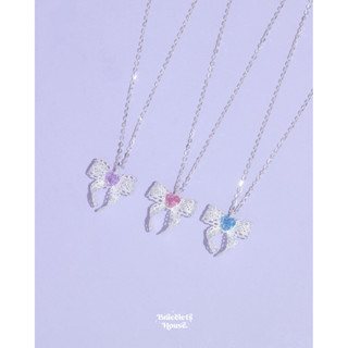 Braceletshouse 💜 สร้อยเงินแท้ Momiro  𐙚⋆˚ [E2-1]