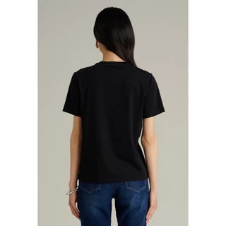 Mc JEANS (แม็คยีนส์) เสื้อยืดผู้หญิง เสื้อยืดแขนสั้น ทรงเรกูลาร์ Regular Fit T-Shirt มีให้เลือก 2 สี MTTZA94