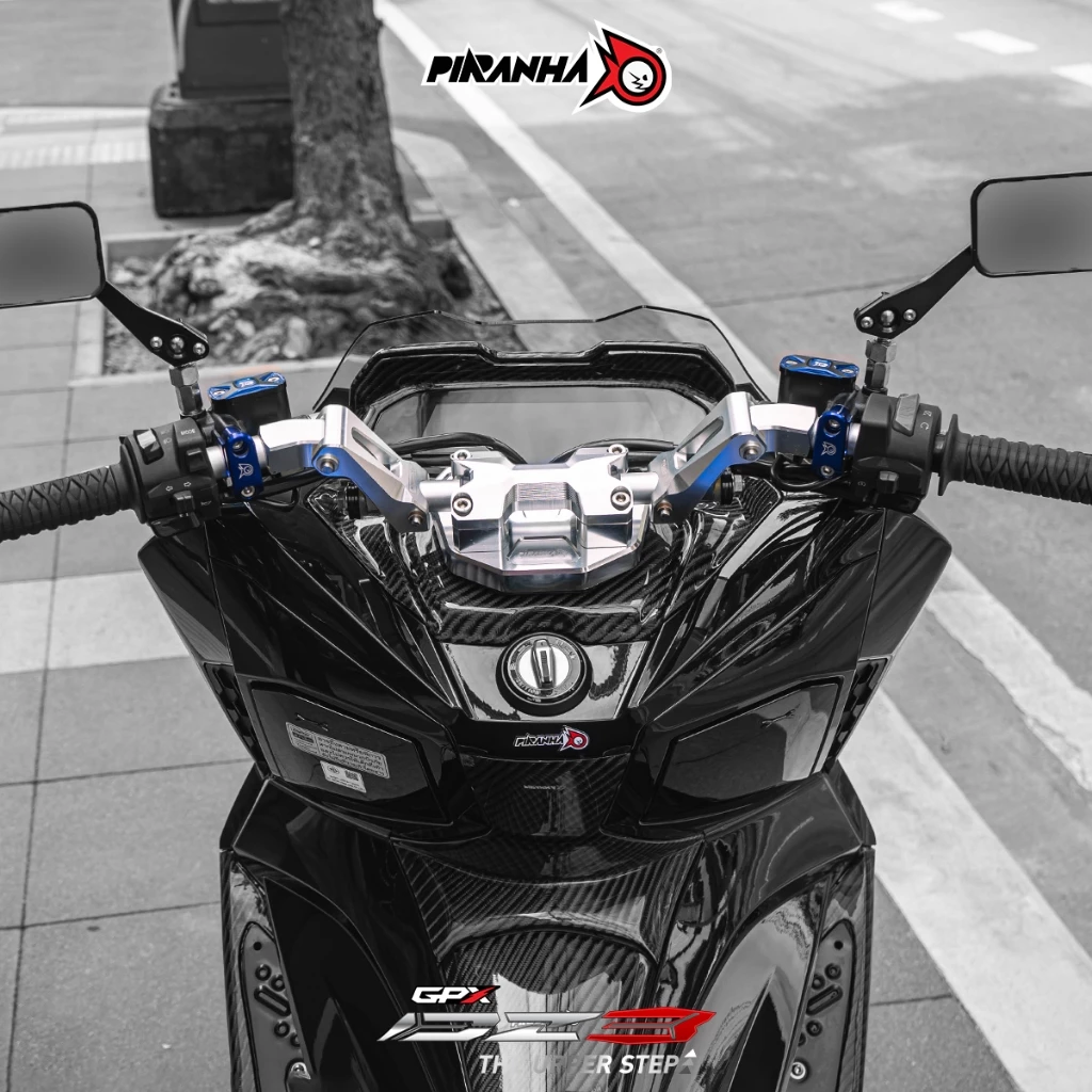 แฮนด์ซับแรง PIRANHA PRO BAR สำหรับแฮนด์ 22 mm GPX DZ-3 / PCX-160 thumbnail 5