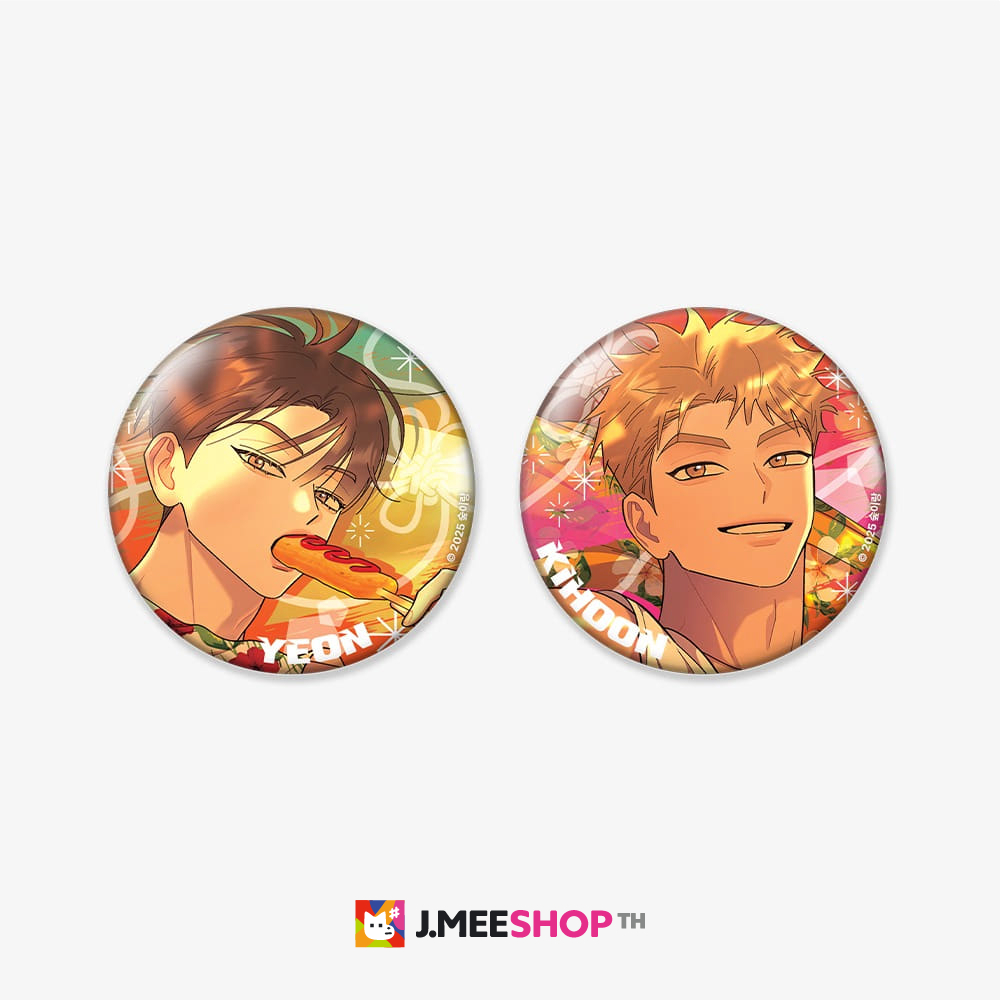 JMEESHOP TH - Red Thread Quest Drive Can Badge Set