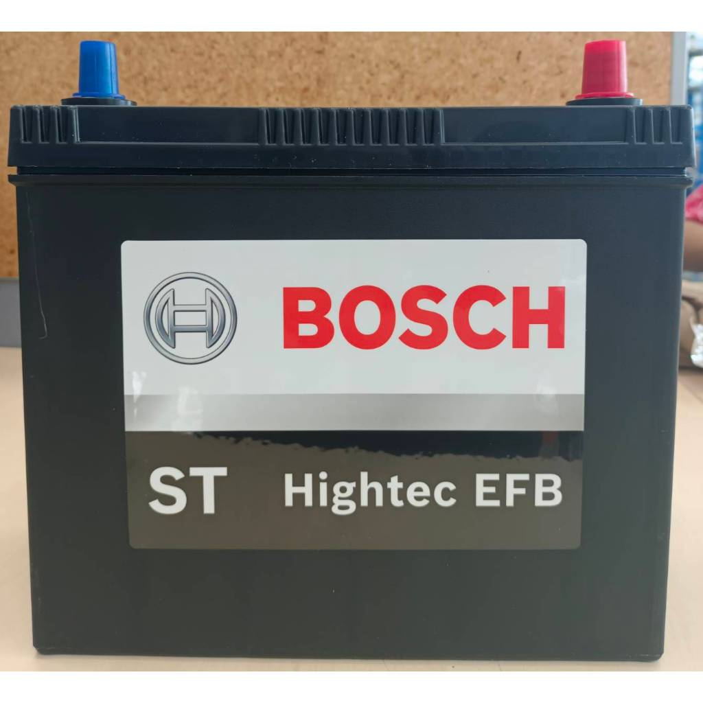 BOSCH N55R  EFB ST Hightec(70B24R)  สำหรับรถยนต์ที่มีระบบ START - STOP รับประกัน 15 เดือน#แบตเตอรี่แ